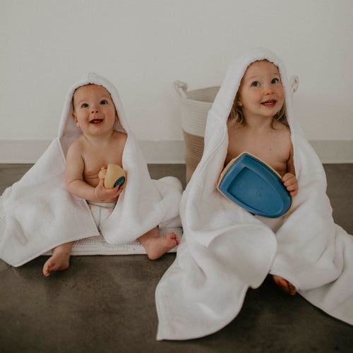 100% Cotton, Thick Hooded Children's Bath Towel