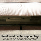 Aurora Solid Wood Bed Frame