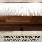 Aurora Solid Wood Bed Frame