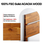 Aurora Solid Wood Bed Frame