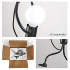 Industrial Metal Pendant Light, Creative Cartoon Ceiling Light Fixture, Indoor Hanging Lamp, Modern Minimalist Lamps for Bedrooms Loft Study Restaurant Entryway Foyer, E27 Great decoration for Bedroom and Kids Room