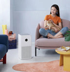 MIJIA Smart Air Purifier 4 Lite LED Display Quadruple Purification Aldehyde Removal Home Air Ionizer 35.8dB(A) Low noise
