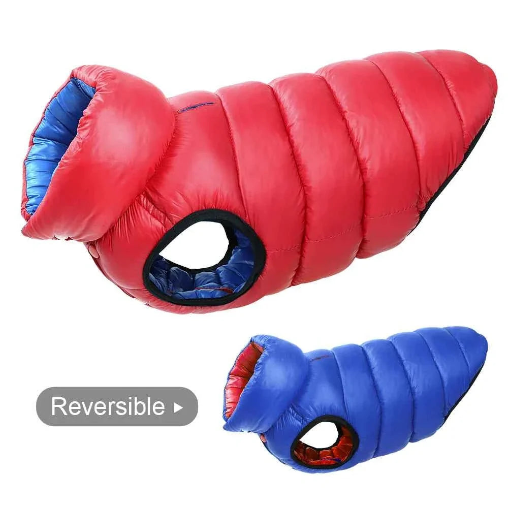 Reversible Warm Winter Dog Vest  3 Layer, Waterproof ALL Sizes