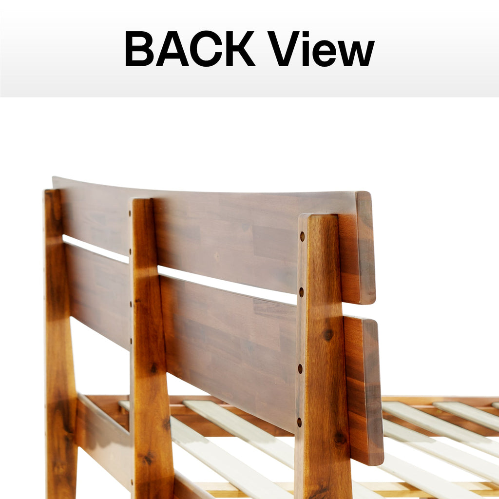 Aurora Solid Wood Bed Frame