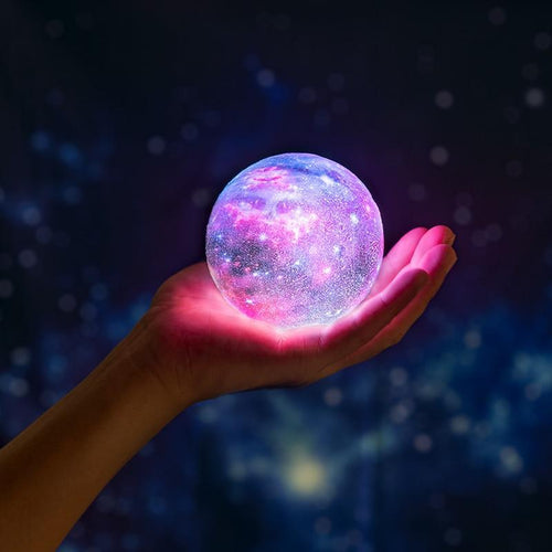 3D Print Star Moon Galaxy Lamp