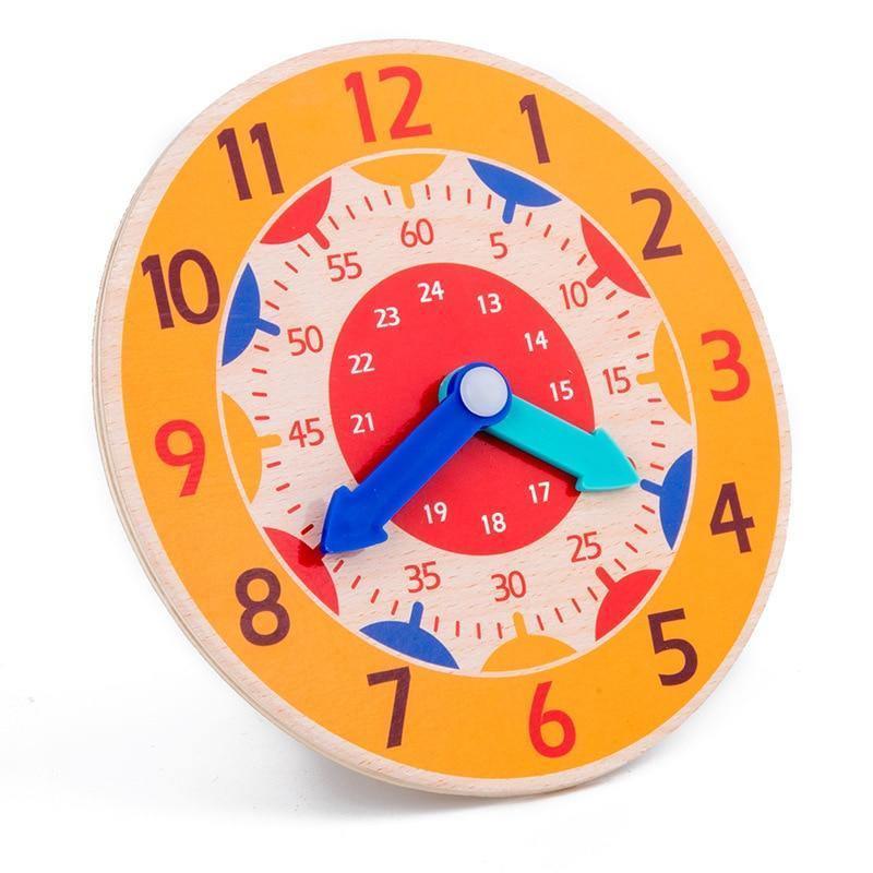 Popular Educational Wooden Clock Toy, Early Learning Toys for Children