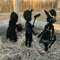 Whimsical Gardening Children Yard & Plant Statues