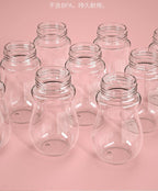 Modern Glass Baby Bottle Straw Drop-resistant Water Drink Bottles for Baby Milk Bottle for a Child