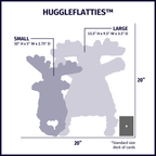Morris Moose HuggleFlatties™ Durable Plush Dog Toy