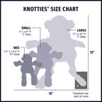 HuggleCause™, Project K-9 Hero, K-9 Mattis Knottie® Plush Dog Toy, Large