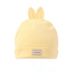 Cute Kids Hat Cap with Bibs Candy Solid Colors Beanies Cotton Born Baby Hat Bibs Toddler Infant Caps For Kids Baby