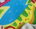 Town City Traffic Baby Crawling Mat Foam Climbing Pad Green Road Children's Play Mat Carpet For Kids and Boys Rooms