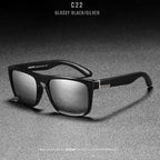 New Popular Mirror Polarized Sunglasses In Trend For Men An Woman With  Ultralight Glasses Frame Square Sport Sunglasses With  UV400 Protection