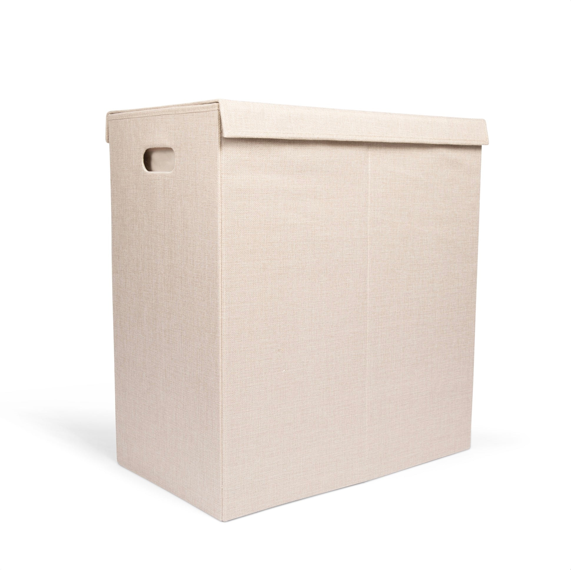 Textured Fabric Laundry Hamper
