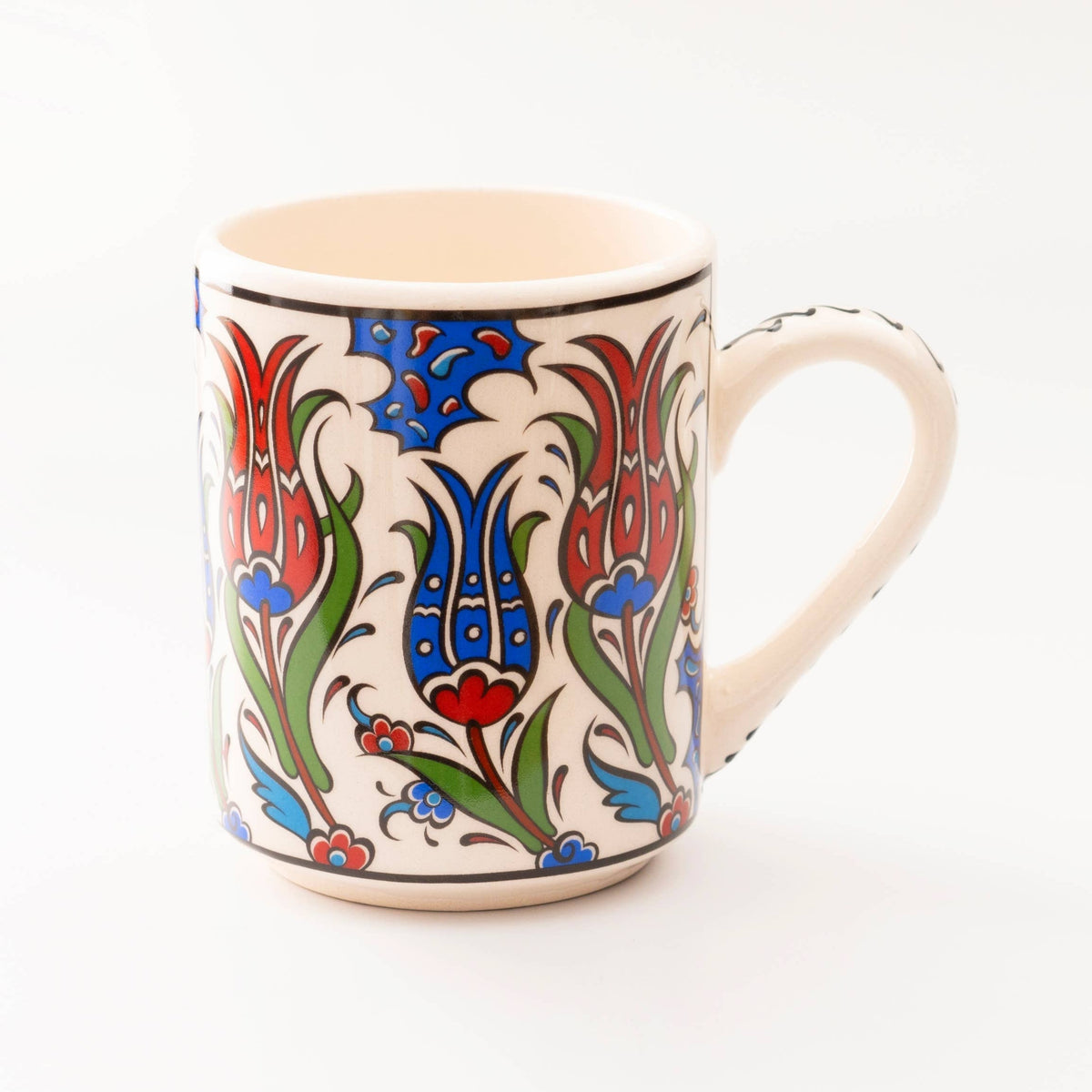Turkish Ceramic Botanical Mugs - 9 Styles, Mix and Match