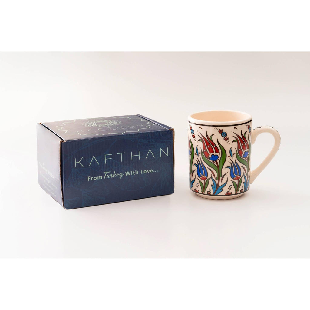 Turkish Ceramic Botanical Mugs - 9 Styles, Mix and Match