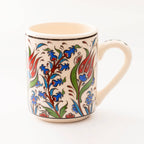 Turkish Ceramic Botanical Mugs - 9 Styles, Mix and Match