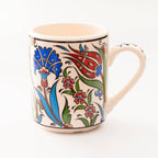 Turkish Ceramic Botanical Mugs - 9 Styles, Mix and Match