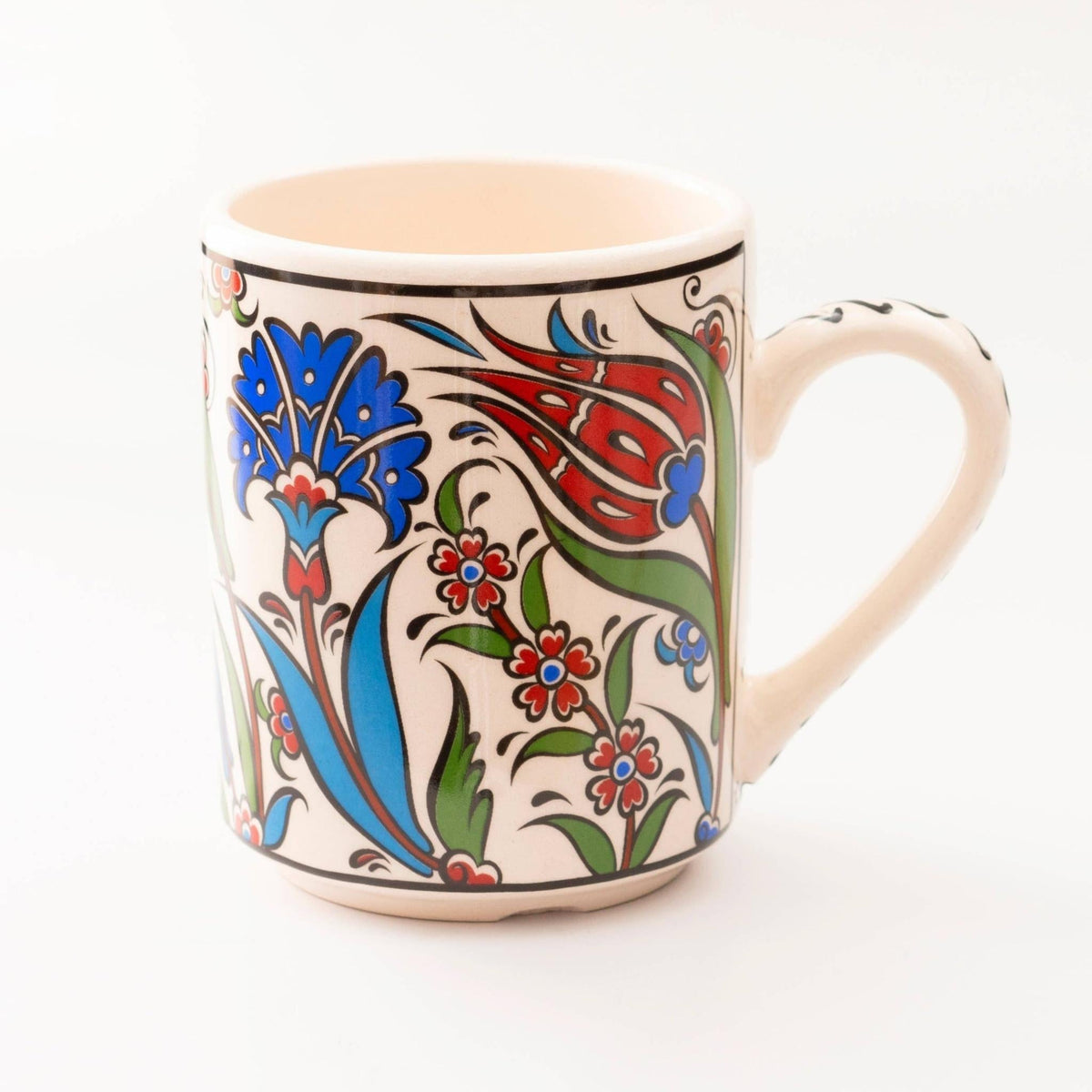 Turkish Ceramic Botanical Mugs - 9 Styles, Mix and Match