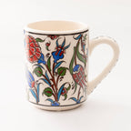 Turkish Ceramic Botanical Mugs - 9 Styles, Mix and Match