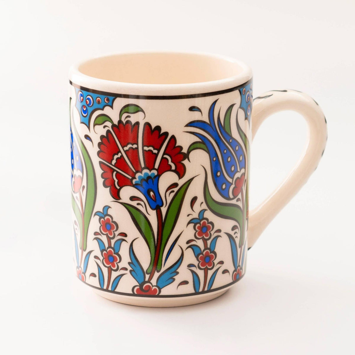 Turkish Ceramic Botanical Mugs - 9 Styles, Mix and Match