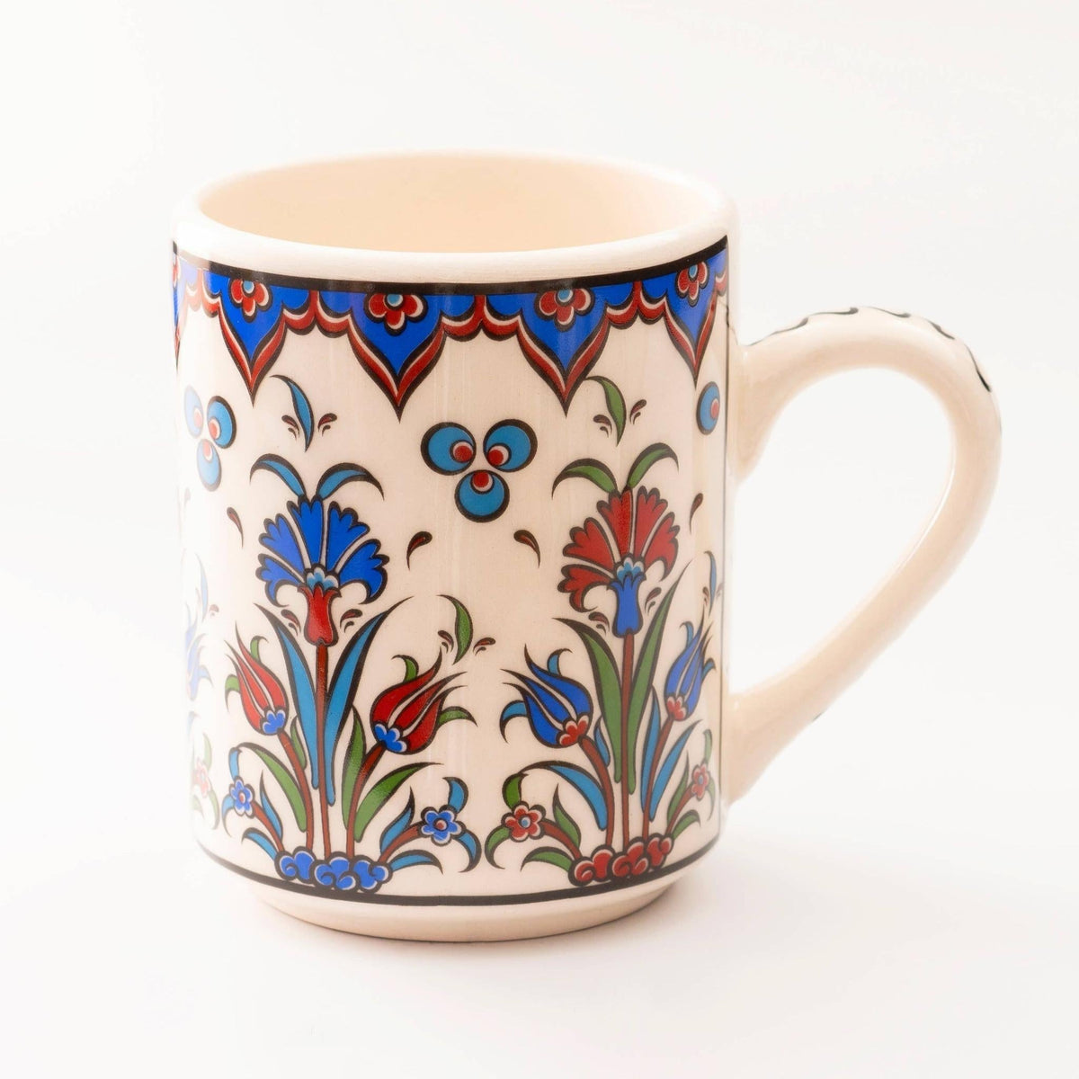 Turkish Ceramic Botanical Mugs - 9 Styles, Mix and Match