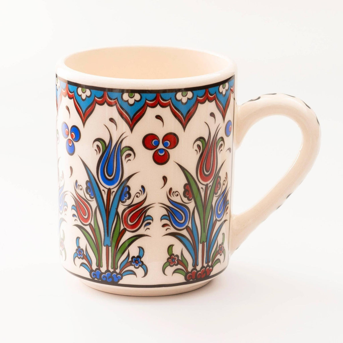 Turkish Ceramic Botanical Mugs - 9 Styles, Mix and Match
