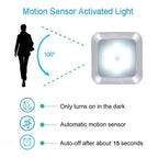STEVVEX Wireless LED Pair Lamps with Motion sensor night lights lamp bedroom water closet Cabinet Corridor  Stairwell  Entrance battery lights
