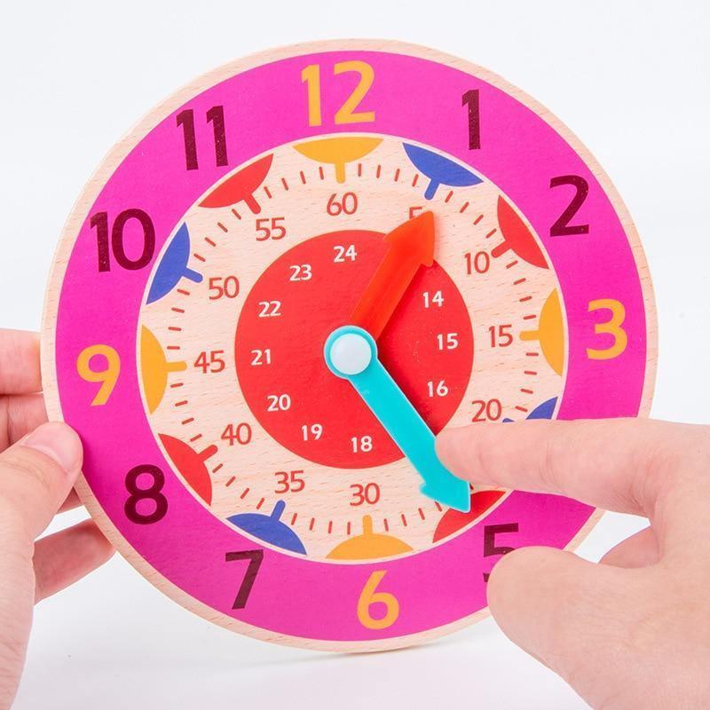 Popular Educational Wooden Clock Toy, Early Learning Toys for Children