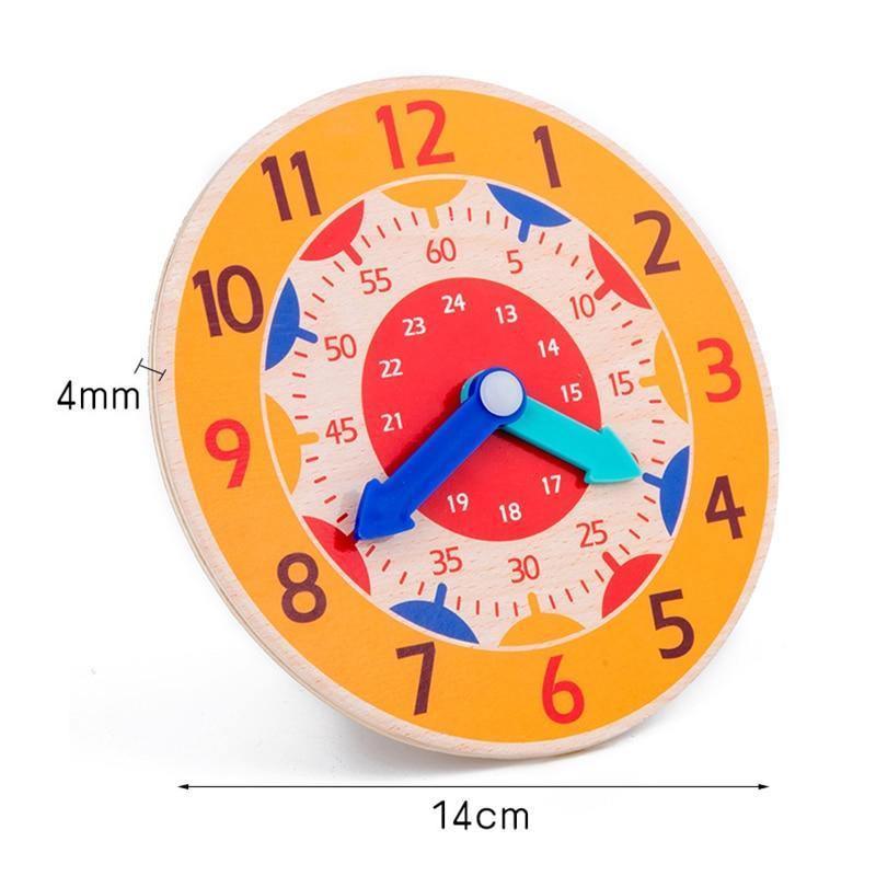 Popular Educational Wooden Clock Toy, Early Learning Toys for Children