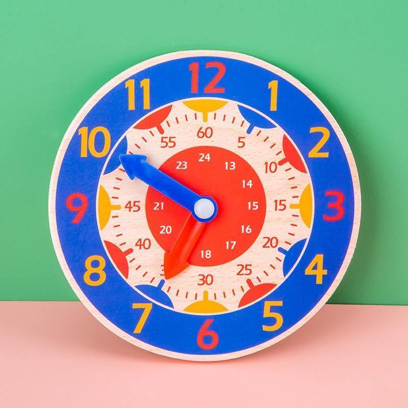 Popular Educational Wooden Clock Toy, Early Learning Toys for Children