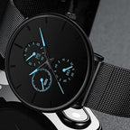 Relogio Masculino Unisex  Woman and Men Quartz Watch In Casual Slim Mesh Style Designer Sport Watch