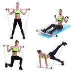 Pilates Toning Bar Resistance Bands