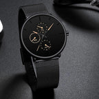Relogio Masculino Unisex  Woman and Men Quartz Watch In Casual Slim Mesh Style Designer Sport Watch