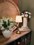 Rechargeable Touch-Control Gold LED Lamp