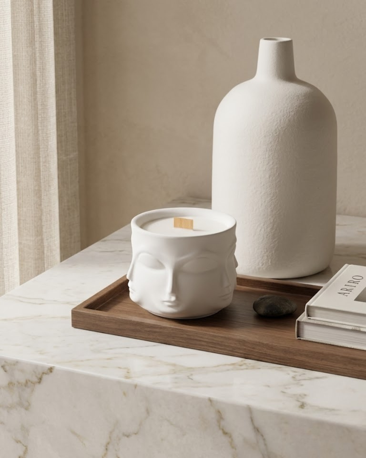 Silhouette Candle Jar