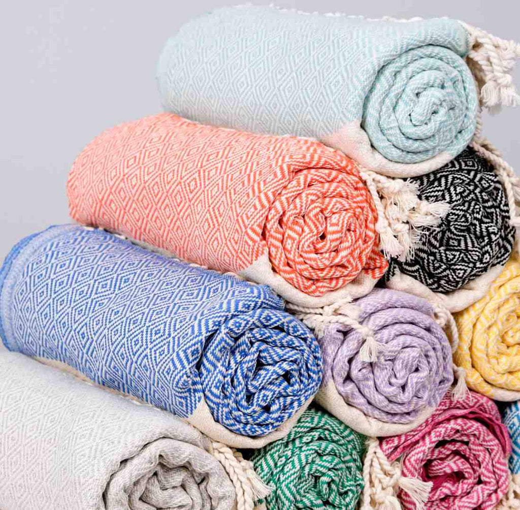 Diamond 100% Turkish Cotton Beach Towel