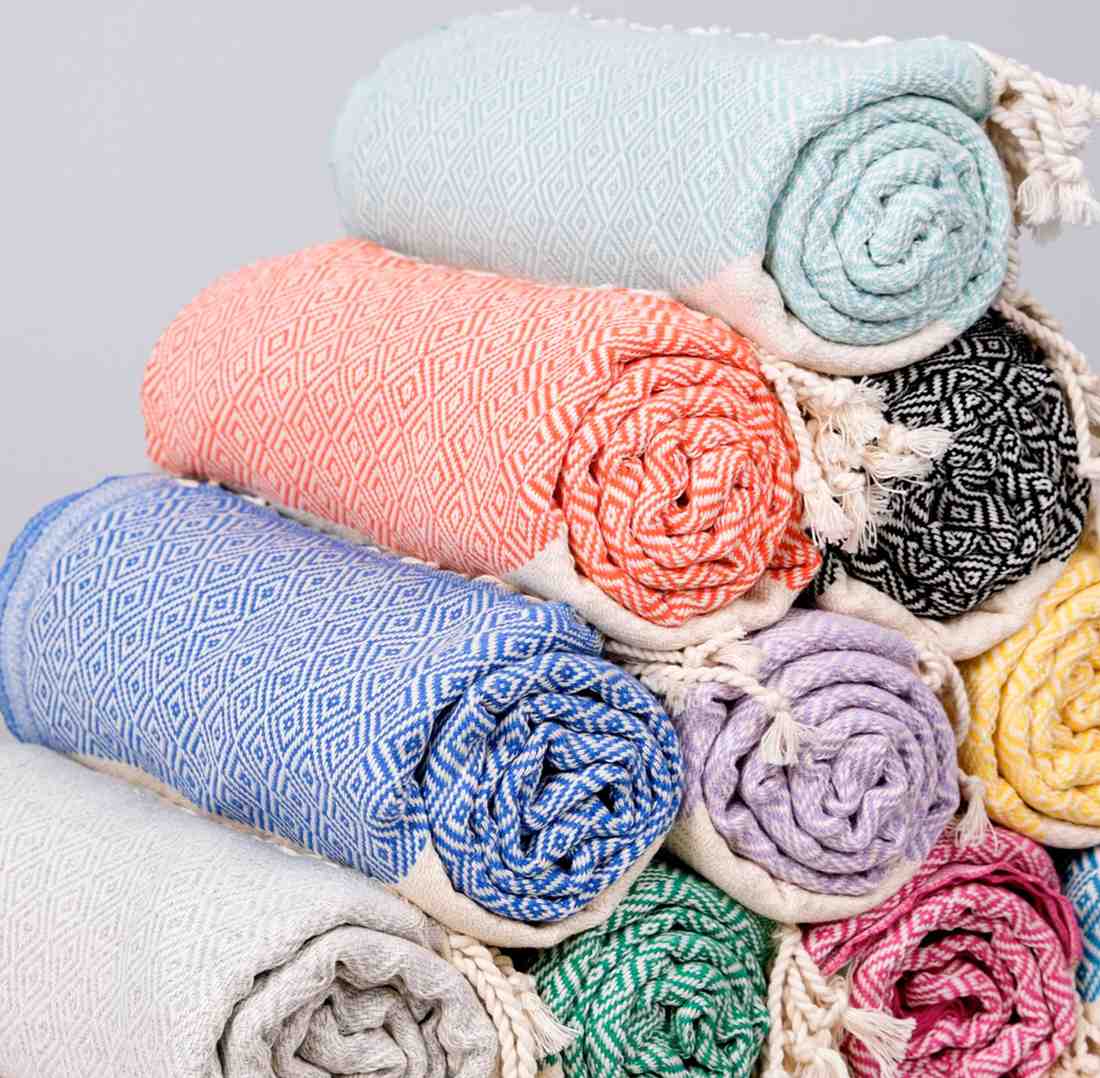 Diamond 100% Turkish Cotton Beach Towel
