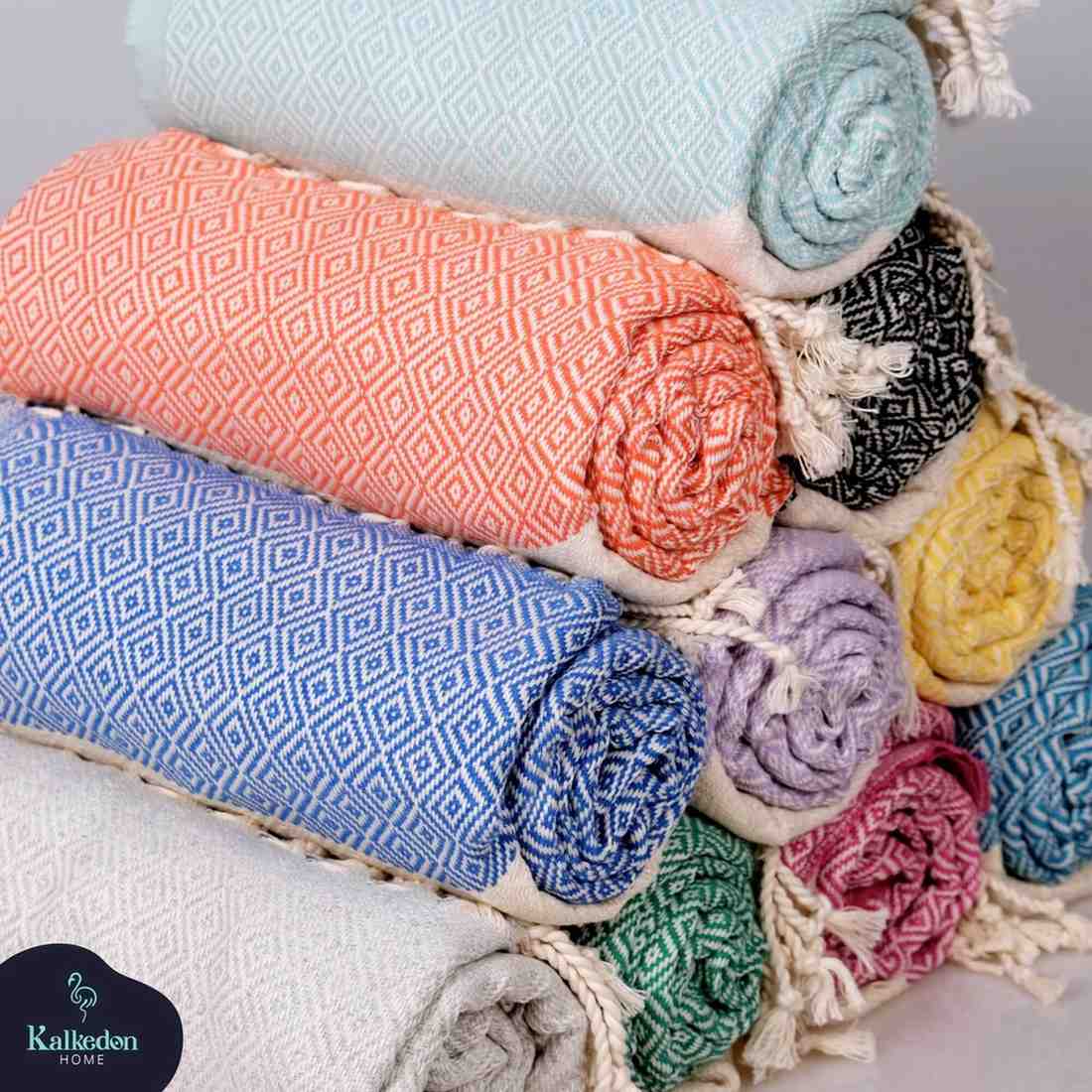 Diamond 100% Turkish Cotton Beach Towel