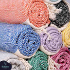 Diamond 100% Turkish Cotton Beach Towel