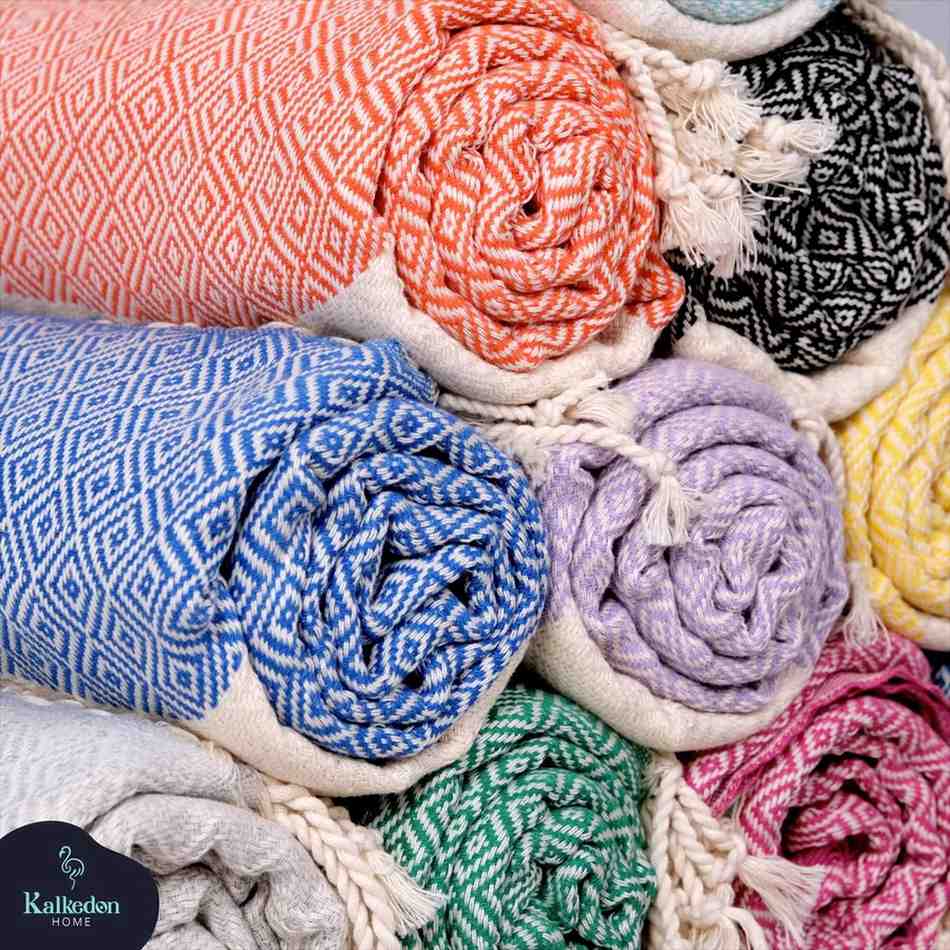 Diamond 100% Turkish Cotton Beach Towel