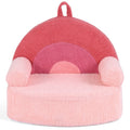 Kids Single SofaCouch with Soft Fleece Fabric Cover