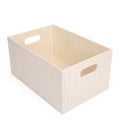 Textured Fabric Bin - Three Sizes