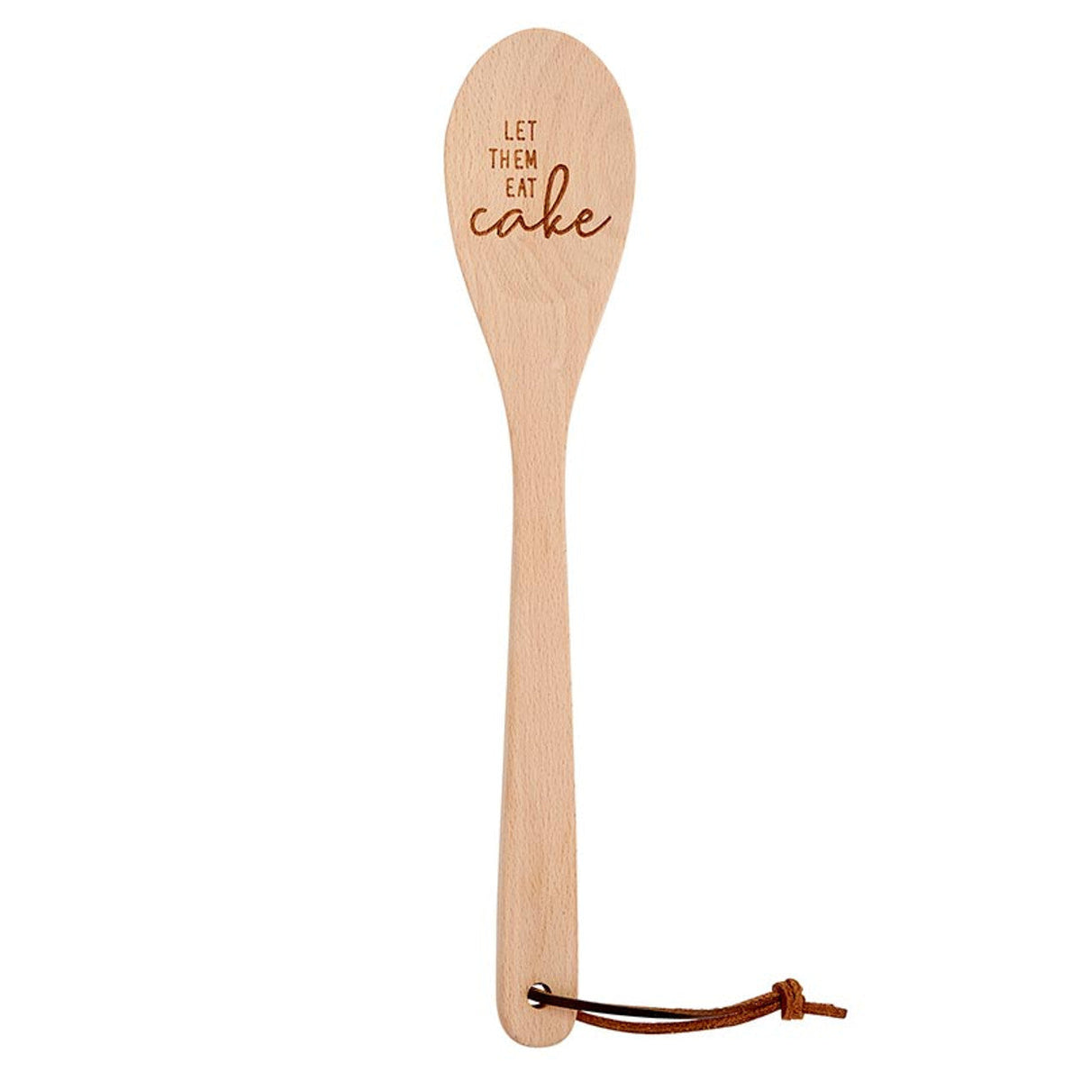 Let Them Eat Cake Cooking Spoon  in Muslin Gift Bag