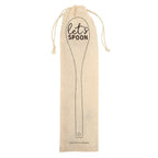 Let's Spoon Wooden Cooking Spoon in Canvas Gift Bag
