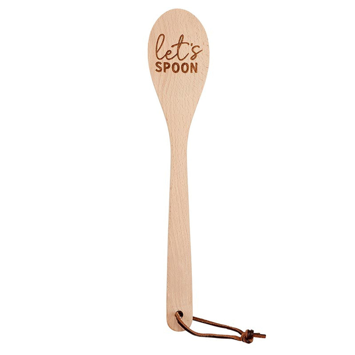 Let's Spoon Wooden Cooking Spoon in Canvas Gift Bag