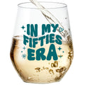 In My Fifties Era 15 oz. Wine Glass