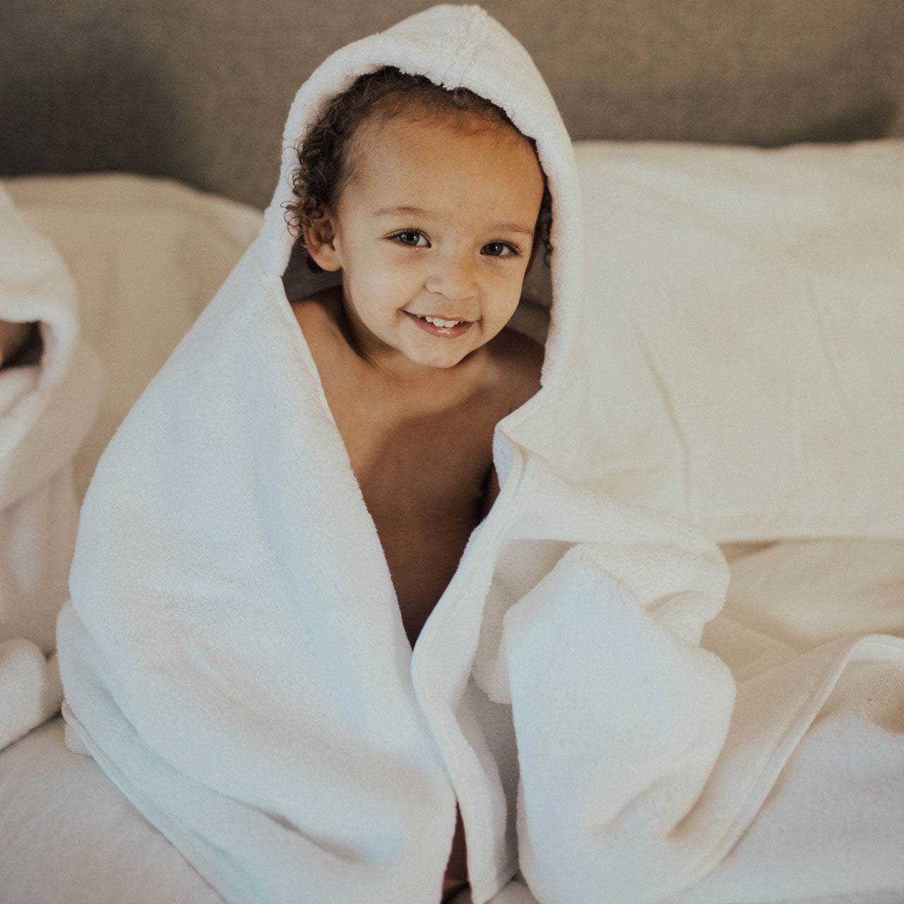 100% Cotton, Thick Hooded Children's Bath Towel