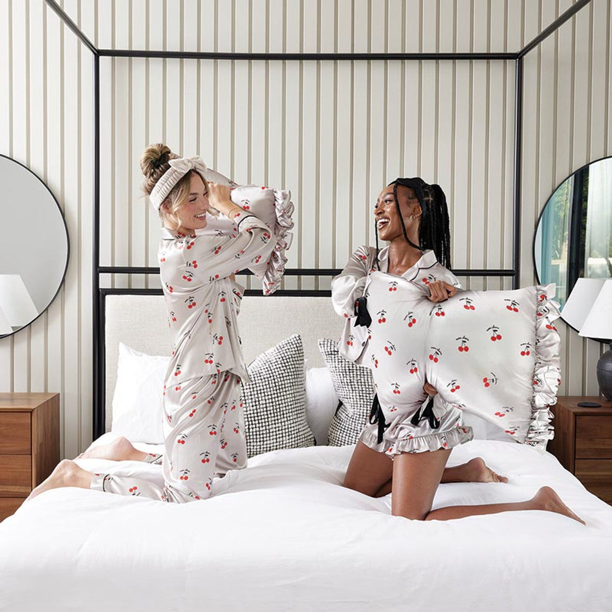 Satin Sleep Sets