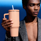 Monocolor Tumbler 40 Oz With Handle